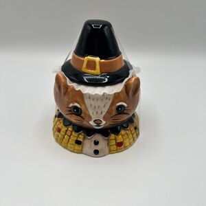 NWOT Johanna Parker SQUIRREL Critter Lidded Mini Canister
